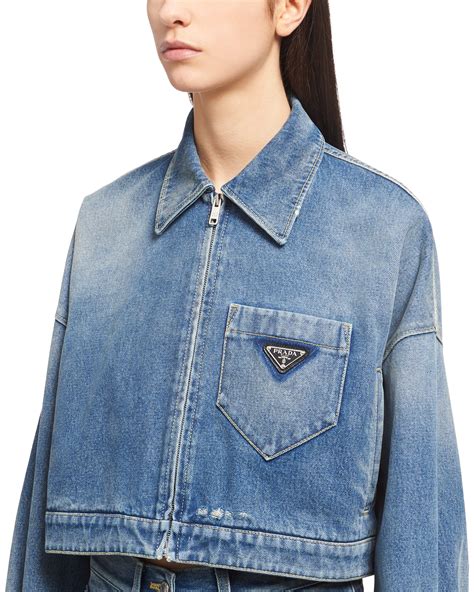 prada womens jeans|prada denim jacket women.